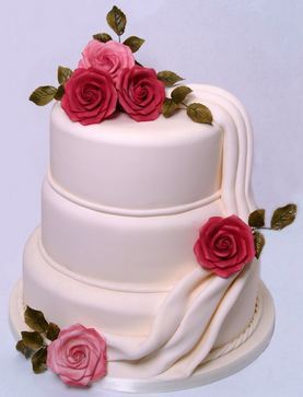 3 Tier pink Rose